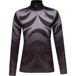 Golf BOGNER BELINE1. Czarne swetry damskie Bogner, z nadrukiem, z tkaniny, sportowe, z krótkim rękawem, krótkie, bez kaptura. W wyprzedaży za 520,00 zł.