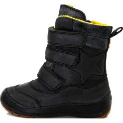 D-D-step zimowe buty chłopięce 33 czarny. Czarne buty chłopięce sportowe D-D-Step, bez zapięcia. Za 239,00 zł.