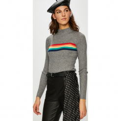 Tally Weijl - Sweter. Szare kardigany damskie TALLY WEIJL, m, z dzianiny. Za 99,90 zł.