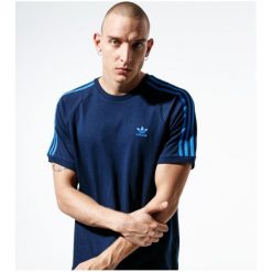 Adidas Koszulka Ss Blc 3-S Tee , granatowy, rozmiar L. Niebieskie koszulki męskie Adidas, s, bez wzorów, z tkaniny, klasyczne, bez kołnierzyka, bez rękawów. W wyprzedaży za 79,99 zł.