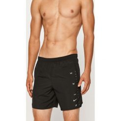 Nike - Szorty. Czarne spodenki sportowe męskie Nike, s, z nadrukiem, z poliesteru, sportowe, dri-fit (nike). Za 149,90 zł.