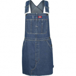 Dickies Hopewell Sukienka niebieski. Szare sukienki na komunię marki Dickies, na zimę, z dzianiny. Za 199,90 zł.