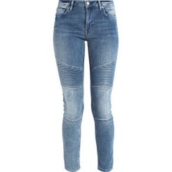 AllSaints BIKER DESTROYS ANKLE Jeans Skinny Fit indigo blue. Niebieskie rurki damskie marki AllSaints. Za 569,00 zł.