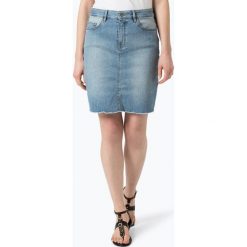 BOSS Casual - Jeansowa spódnica damska – Vista, niebieski. Niebieskie spódniczki damskie marki BOSS Casual, na co dzień, bez wzorów, z jeansu, eleganckie, proste. Za 699,95 zł.