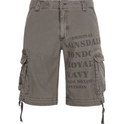 Bermudy męskie: Lonsdale London Plain Krótkie spodenki szary