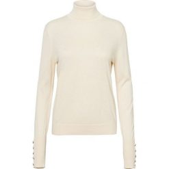 Vero Moda Damski golf Mild and Ls Roll neck Przycisk Bluzka Boo Eggnog (rozmiar M). Bluzki damskie Vero Moda, m, bez wzorów, z golfem, bez rękawów. W wyprzedaży za 70,00 zł.