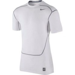 Nike Koszulka Pro Combat Hypercool Compression biała r. XL (636147 100). Białe t-shirty męskie Nike, m. Za 109,00 zł.