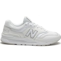 New Balance 997 Tenisówki Biały. Białe trampki i tenisówki damskie New Balance, bez wzorów, ze skóry, bez zapięcia. Za 323,95 zł.