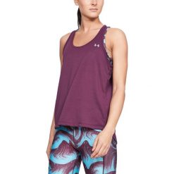 Under Armour Podkoszulek Fioletowy. Fioletowe podkoszulki damskie l, z poliesteru. Za 137,95 zł.