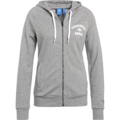 Bluzy damskie: adidas Originals Bluza rozpinana middle grey