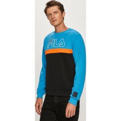 Fila - Bluza. Bluzy męskie Fila, s, z nadrukiem, z bawełny, z okrągłym kołnierzem, bez rękawów, bez kaptura. Za 219,90 zł.