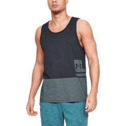 Under Armour Sportstyle Podkoszulek Czarny. Czarne podkoszulki męskie Under Armour, s, bez wzorów, z bawełny, bez kołnierzyka. Za 137,95 zł.