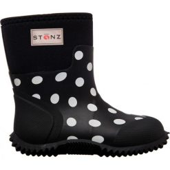 Stonz kalosze dziewczęce West Polka Dot 30 czarne. Czarne buty dziewczęce zimowe Stonz, bez zapięcia. Za 333,00 zł.