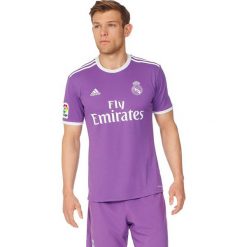 Adidas Koszulka męska REAL A JSY fioletowa r. S (AI5158). Fioletowe koszulki sportowe męskie Adidas, m. Za 247,08 zł.