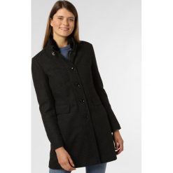 Marie Lund - Płaszcz damski, szary. Szare płaszcze damskie Marie Lund, bez wzorów, z futra, biznesowe, krótkie. Za 799,95 zł.