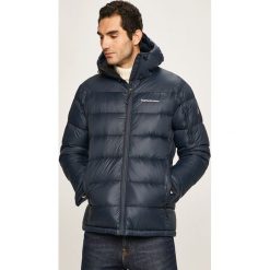 Peak Performance - Kurtka puchowa. Czarne płaszcze męskie Peak Performance, xl, bez wzorów, z tkaniny, krótkie, z kapturem. Za 1699,00 zł.
