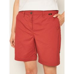 Szorty sportowe Jack Wolfskin Desert 1505311. Czerwone spodnie damskie Jack Wolfskin, bez wzorów, sportowe. W wyprzedaży za 179,00 zł.