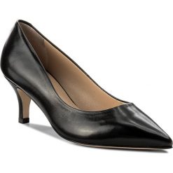 Półbuty SOLO FEMME - 48901-02-A19/E45-04-00 Czarny. Czarne półbuty damskie Solo Femme, bez wzorów, ze skóry, bez obcasa, na obcasie, bez zapięcia. W wyprzedaży za 229,00 zł.