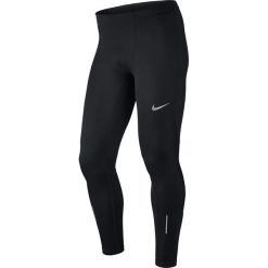 Legginsy Nike Power Running Tights M Czarne. Czarne spodnie męskie marki Nike, m, bez wzorów. Za 139,99 zł.