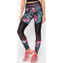 Legginsy Guess Nature Print O02A23 MC01W. Spodnie damskie Guess, s, z aplikacjami, z elastanu. W wyprzedaży za 229,00 zł.