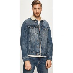 Blend - Kurtka jeansowa. Czarne płaszcze męskie Blend, xl, bez wzorów, z bawełny, krótkie, bez kaptura. W wyprzedaży za 239,90 zł.