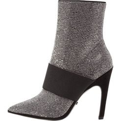 Botki damskie: Topshop HISHINE CHAINMAIL Botki na obcasie silver