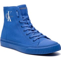 Trampki CALVIN KLEIN JEANS - Icaro S0594 Nautical Blue. Niebieskie półbuty męskie marki Calvin Klein Jeans, bez wzorów, z jeansu, bez zapięcia. Za 519,00 zł.