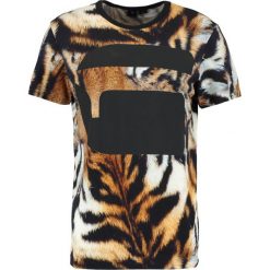GStar MOSTOM Tshirt z nadrukiem white/roast/black. Pomarańczowe koszulki polo męskie G-Star, xl, z nadrukiem, z bawełny. W wyprzedaży za 251,10 zł.