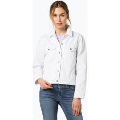 Tommy Hilfiger - Damska kurtka jeansowa – Veronica, biały. Białe kurtki damskie TOMMY HILFIGER, bez wzorów, z jeansu, bez kaptura. Za 499,95 zł.