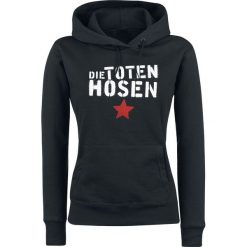 Die Toten Hosen DTH mit Stern Bluza z kapturem damska czarny. Czarne bluzy rozpinane damskie Die Toten Hosen, s, z nadrukiem, z kapturem. Za 164,90 zł.