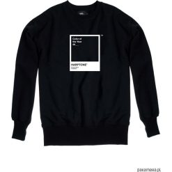 Bluza Męska CREWNECK OVER-ARM COLOR OF THE YEAR. Czarne bluzy damskie Pakamera, m, bez wzorów, klasyczne, z klasycznym kołnierzykiem, z długim rękawem, długie, bez kaptura. Za 199,00 zł.