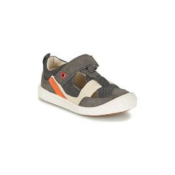 Sandały Dziecko Kickers ZIGUERO. Szare sandały chłopięce marki Kickers. Za 195,30 zł.