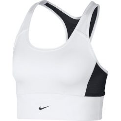 Biustonosze sportowe: biustonosz sportowy NIKE SWOOSH POCKET BRA / 888605-100 – SWOOSH POCKET BRA