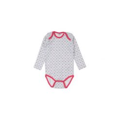 Body niemowlęce z długim rękawem. Szare body niemowlęce TXM, bez wzorów, z długim rękawem. Za 7,99 zł.