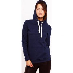 Bluza damska MF Blue. Niebieskie bluzy damskie Formelle, z napisami, z bawełny, z kapturem. Za 99,89 zł.