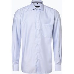 Eterna Comfort Fit - Koszula męska – niewymagająca prasowania, niebieski. Niebieskie koszule męskie marki Eterna Comfort Fit, m, bez wzorów, z tkaniny, bez kołnierzyka, bez rękawów. Za 249,95 zł.