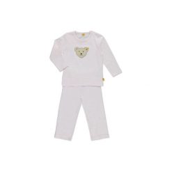 Steiff Girls Mini Piżama 2-częściowa barely pink. Różowe bielizna chłopięca marki Steiff, bez wzorów, z bawełny. Za 132,00 zł.