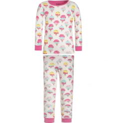 Hatley ICE CREAM TREATS LONG SLEEVE Piżama white. Białe bielizna chłopięca marki Hatley, z bawełny. Za 159,00 zł.