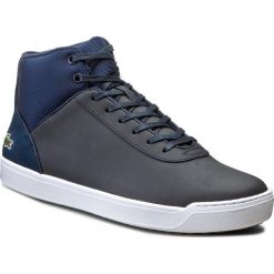 Sneakersy LACOSTE - Explorateur Ankle 316 2 7-32CAW0121003 Nvy. Niebieskie półbuty damskie Lacoste, ze skóry. W wyprzedaży za 379,00 zł.