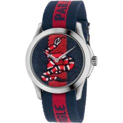 ZEGAREK GUCCI Le Marche des Merveilles YA126493. Czarne zegarki męskie marki GUCCI, ze stali. Za 3390,00 zł.