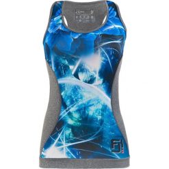 Feelj Koszulka damska Exclusive Shape Melancholic szaro-niebieska r. S. Niebieskie bluzki damskie marki Feelj!, s. Za 126,46 zł.