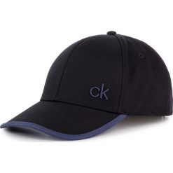 Czapka z daszkiem CALVIN KLEIN - Sliver Pipng Contrast Cap K50K504664 001. Czarne czapki męskie Calvin Klein, bez wzorów, z bawełny. Za 159,00 zł.