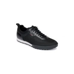 Buty HUGO MATRIX LOWP MX. Czarne trampki męskie HUGO, bez wzorów, bez zapięcia. Za 454,30 zł.