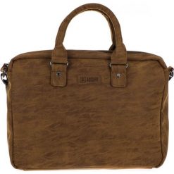 Enrico Benetti torba unisex business Madrid 54600 brązowa. Pomarańczowe torby na laptopa Enrico Benetti, bez wzorów. Za 279,00 zł.