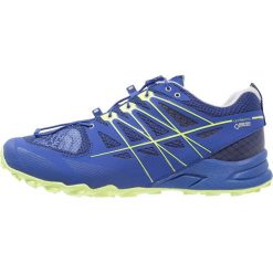 The North Face ULTRA MT II GTX Obuwie do biegania Szlak bright blue/dayglow yellow. Niebieskie buty do biegania męskie The North Face, z gumy. W wyprzedaży za 471,20 zł.