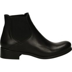 Botki - 116 VIT NERO. Brązowe botki damskie skórzane marki Venezia. Za 249,00 zł.
