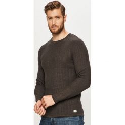 Premium by Jack&Jones - Sweter. Szare swetry męskie Premium by Jack&Jones, xl, bez wzorów, z bawełny, z okrągłym kołnierzem, bez kaptura. Za 169,90 zł.