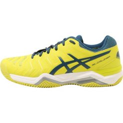 Buty trekkingowe męskie: ASICS GELCHALLENGER 11 CLAY Obuwie do tenisa Outdoor sulphur spring/ink blue/silver