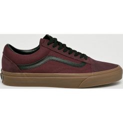 Vans - Tenisówki. Brązowe tenisówki męskie marki Vans, z gumy, na sznurówki. W wyprzedaży za 279,90 zł.