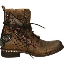 Botki damskie: Botki – 1125 CRA BRON